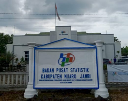 Kantor BPS Muaro Jambi.(Foto:Raden Hasan Efendi/Jambipers.com).