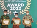 Gubernur Jambi, Dr.H.Al Haris,S.Sos.,M.H., terima penghargaan Badan Amil Zakat Nasional (Baznas) Award 2022.