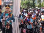Acara pembukaan event berskala nasional Kerintji Mountain Bike Gran Fondo 2022.
