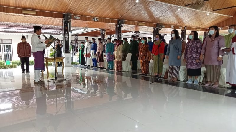 Bupati Batanghari M Fadhil Arif melantik 134 pejabat struktural dan fungsional