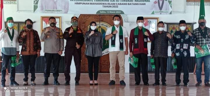 kegiatan Intermediate Training (LK II) Tingkat Nasional Himpunan Mahasiswa Islam (HMI) Cabang Batanghari tahun 2022