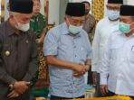 Peresmian Masjid Nurul Islam di Desa Bedeng V oleh Mantan Wapres Jusuf Kalla.