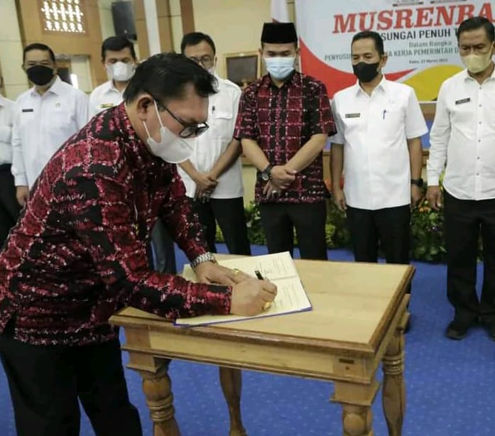 Kegiatan Musyawarah Rencana Pembangunan (Musrenbang) RKPD Kota Sungai Penuh Tahun 2022.