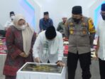 Peresmian rumah tahfiz Al-'Amilin di Desa Kedotan Kecamatan Sekernan.