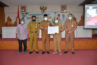 Sekretaris Daerah (Sekda) Provinsi Jambi, H.Sudirman,