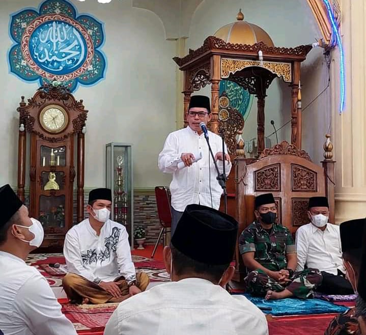 Safari ramadhan 1443 H/2022 M di Masjid Baitunnur 4 Desa Sungai Liuk