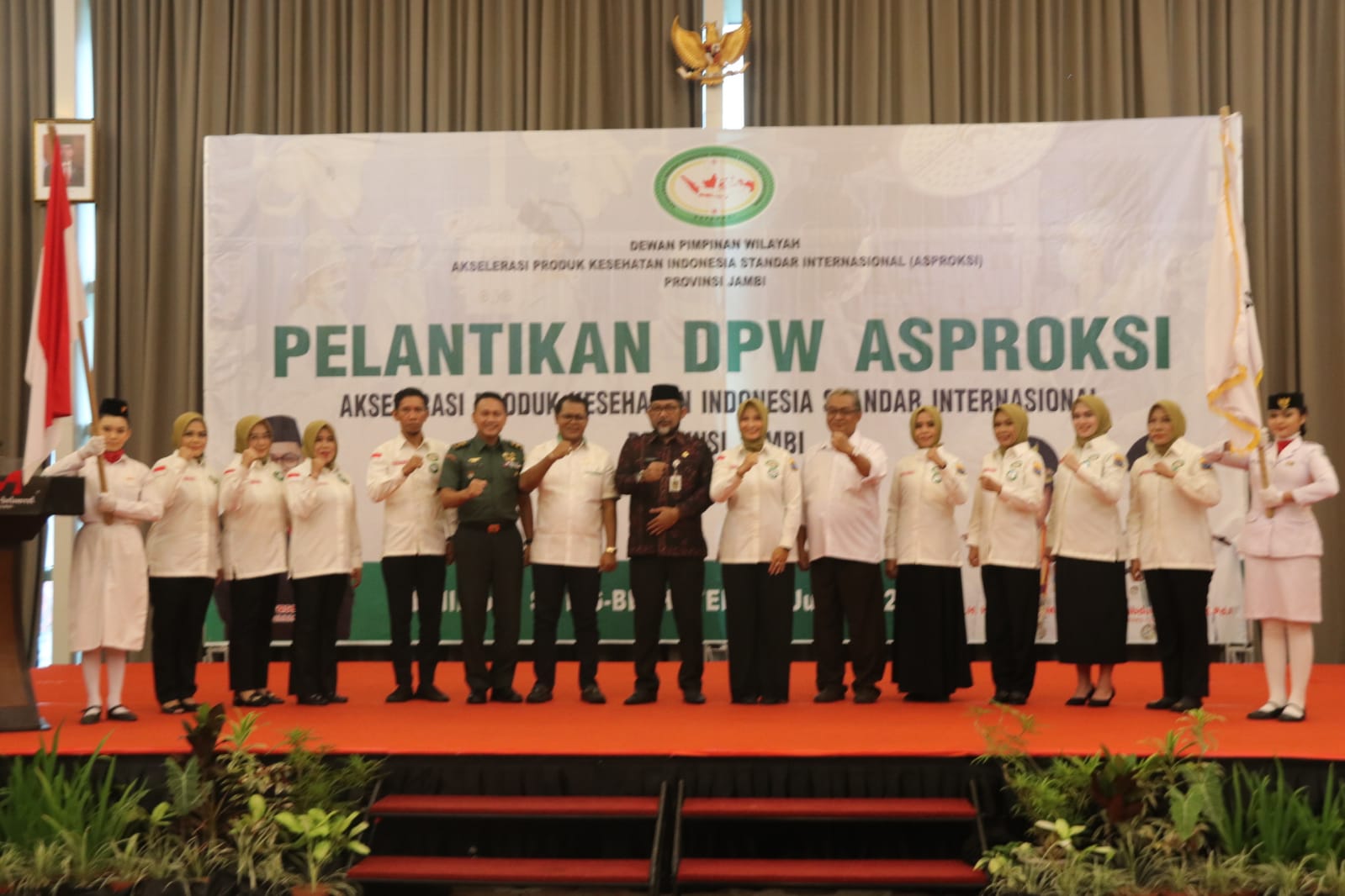 Sekretaris Daerah (Sekda) Provinsi Jambi H.Sudirman,