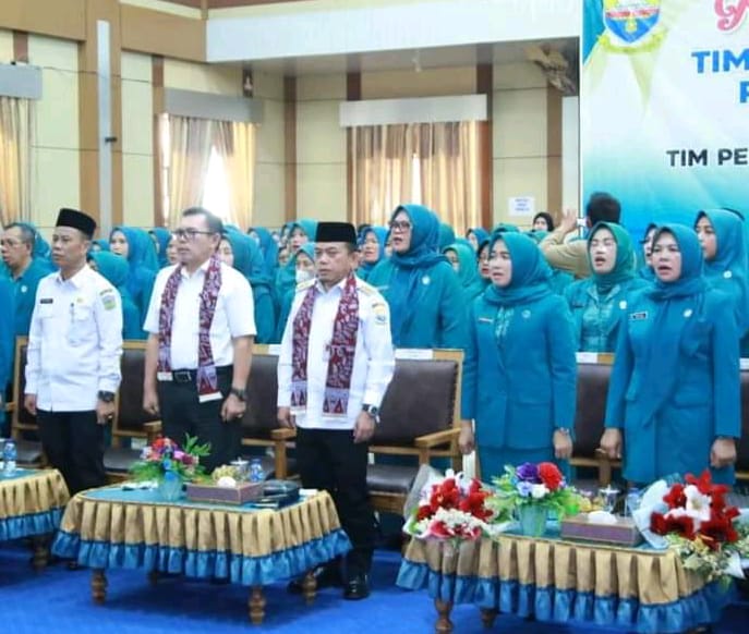 Rapat Konsultasi (Rakon) Tim Penggerak PKK Provinsi Jambi dengan Tim Penggerak PKK Kecamatan se-Provinsi Jambi.