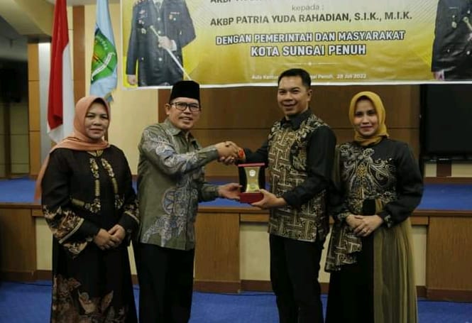 Pemkot Sungai Penuh gelar pisah sambut Kapolres Kerinci.