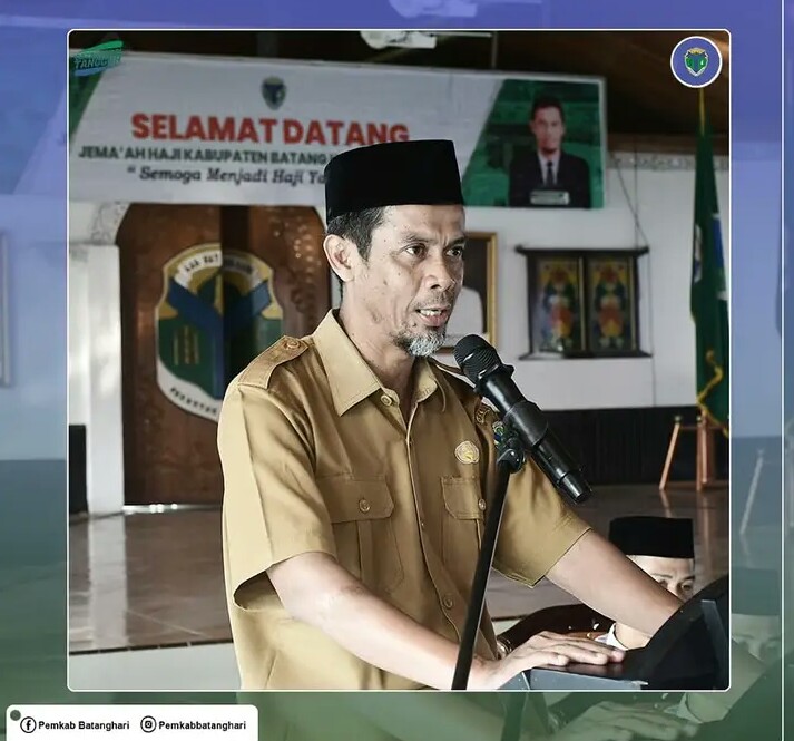 Sekretaris Daerah (Sekda) Kabupaten Batanghari, M. Azan.