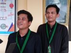 Ketua HMI Komisariat Persiapan IAIMA Jambi, Samsudin bersama Ketua Bidang Perguruan Tinggi, Kemahasiswaan dan Pemuda, Raden Hasan Efendi.