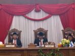 paripurna DPRD Muaro Jambi dalam rangka mendengar pidato presiden