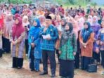 Apel Parade Batik Jambi di Lapangan Kantor Bupati Kerinci di Bukit Tengah