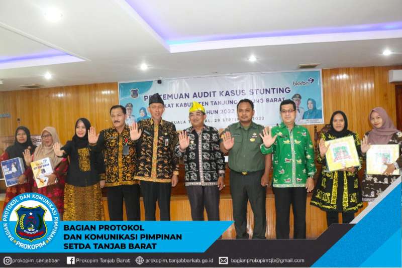 Pertemuan Audit Kasus Stunting Tingkat Kabupaten Tanjung Jabung Barat