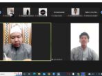 Fakultas Dakwah UIN STS Jambi gelar kegiatan yasinan, tahlilan, dan doa bersama melalui aplikasi zoom meeting.