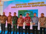 Ground breaking hauling road batubara di Desa Sakean
