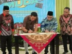 Bupati Fadhil Arief Tanda Tangani MoU dengan IAI Nusantara Batanghari