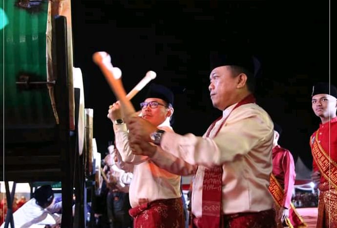 acara pembukaan MTQ ke-51 tingkat Provinsi Jambi di Kota Sungai Penuh.