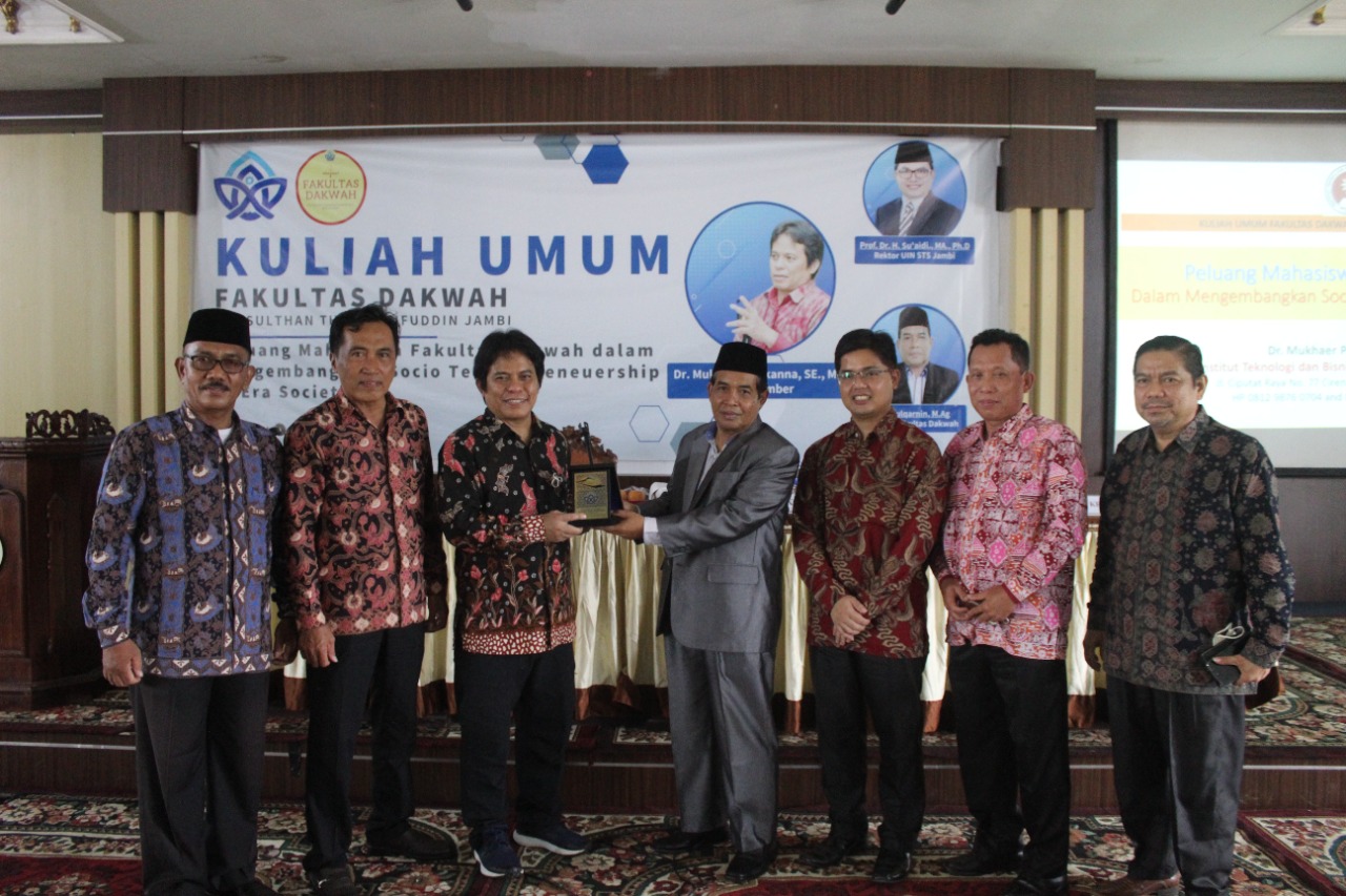 Kegiatan Kuliah Umum Fakultas Dakwah UIN STS Jambi.