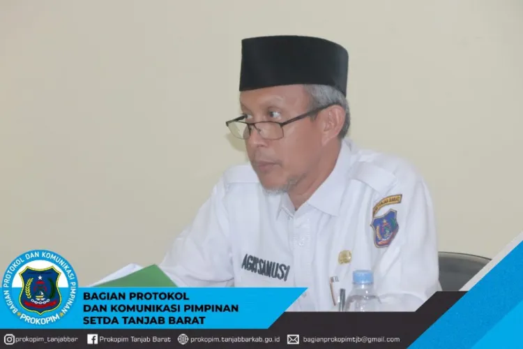 Sekretaris Daerah (Sekda) Ir. H. Agus Sanusi, M.Si
