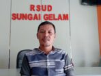 Direktur RSUD Sungai Gelam dr. Gordon Hutagaol