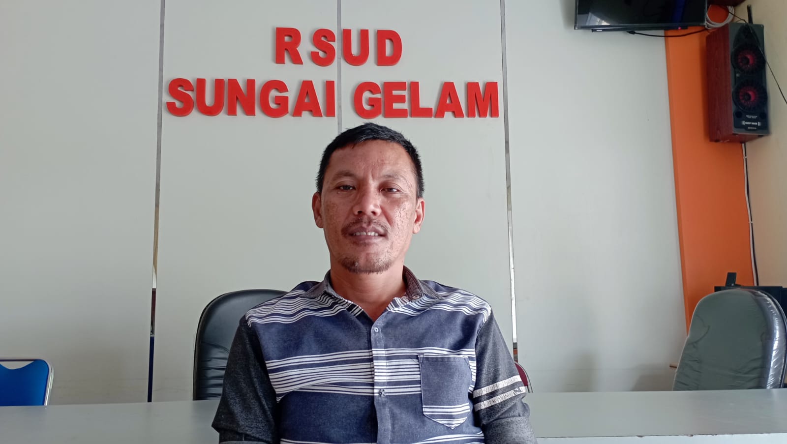 Direktur RSUD Sungai Gelam dr. Gordon Hutagaol