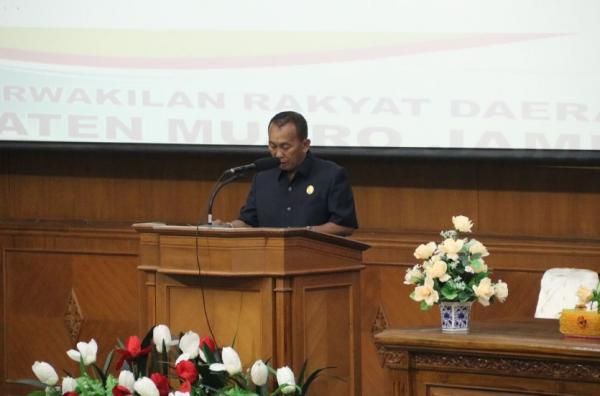 Ketua Fraksi Demokrat DPRD Muaro Jambi, Sukarman Bontet