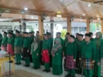 45 pejabat eselon III dan IV di Serambi Rumah Dinas Bupati Batanghari