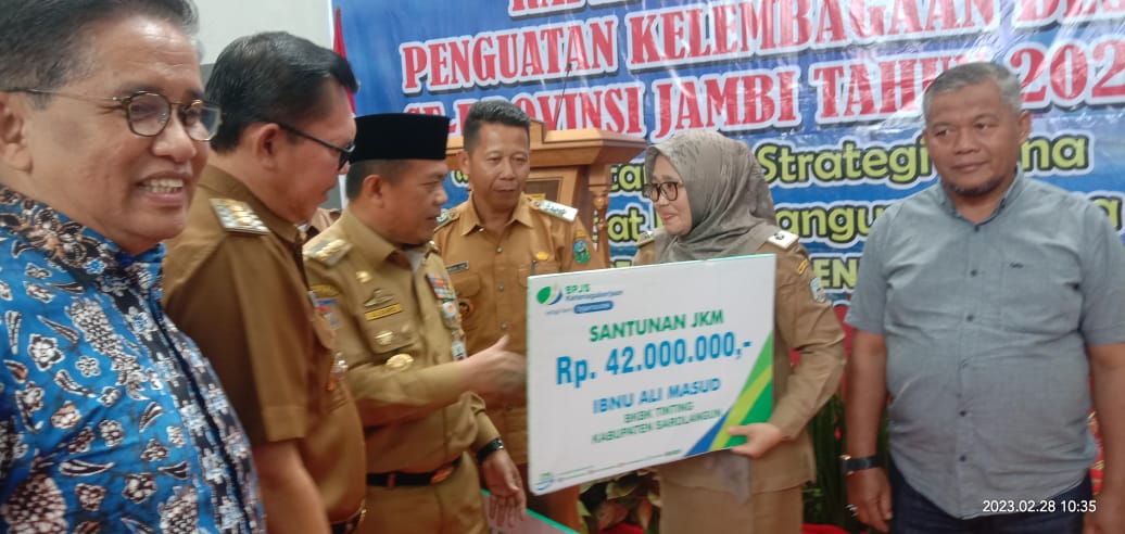 Rapat Koordinasi Penguatan Kelembagaan Desa se-Provinsi Jambi tahun 2023