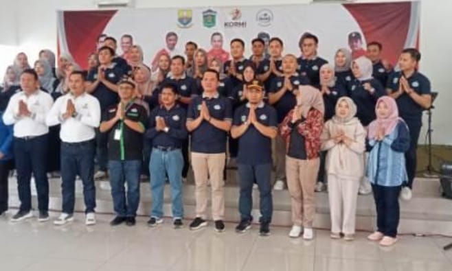pelantikan Pengurus Ikatan Olahraga Senam Kreasi Indonesia (IOSKI) Kota Sungai Penuh periode 2023-2028