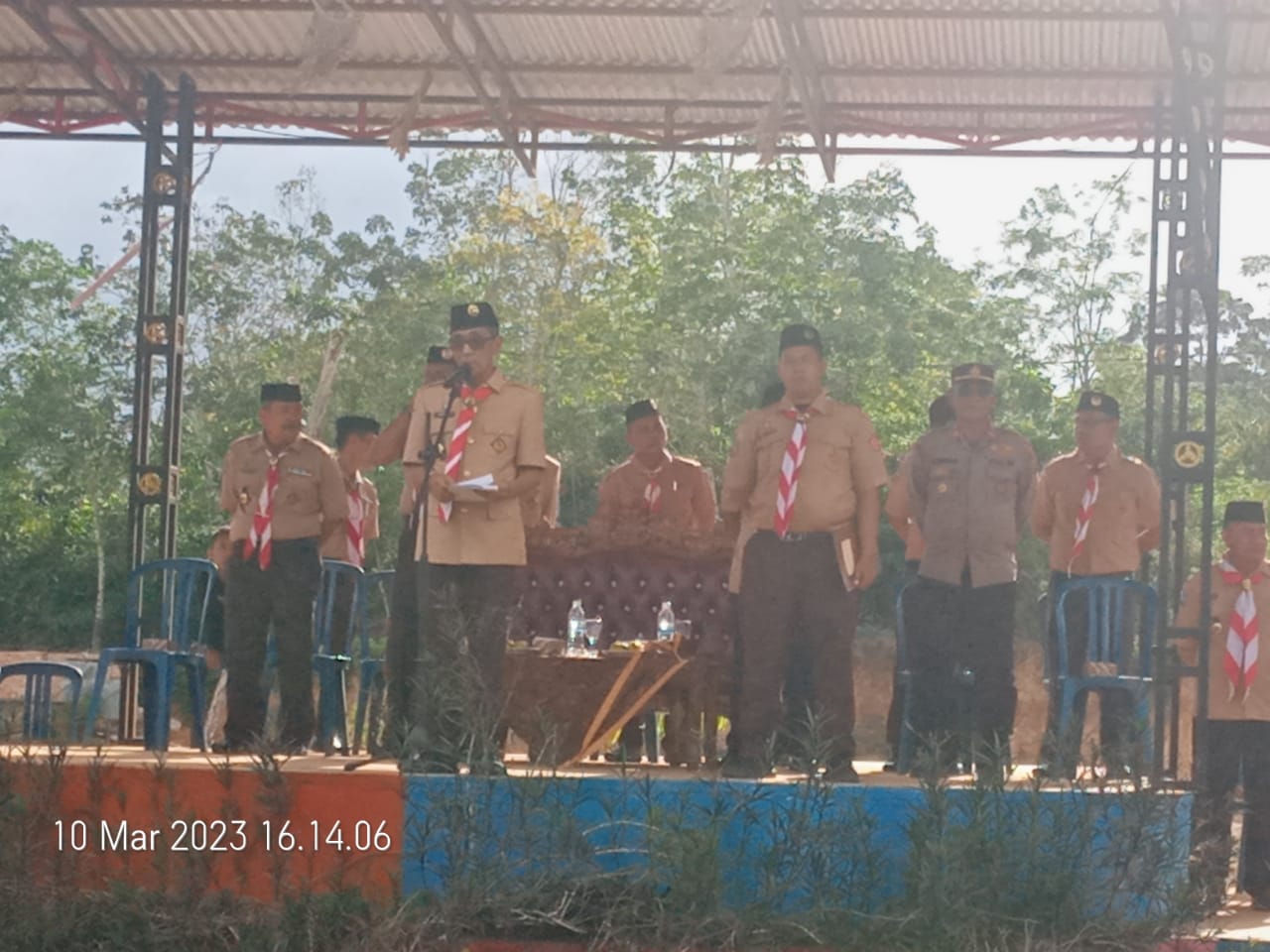 Perkemahan Raimuna Ranting di Bumi Perkemahan Gerakan Pramuka Muara Tembesi