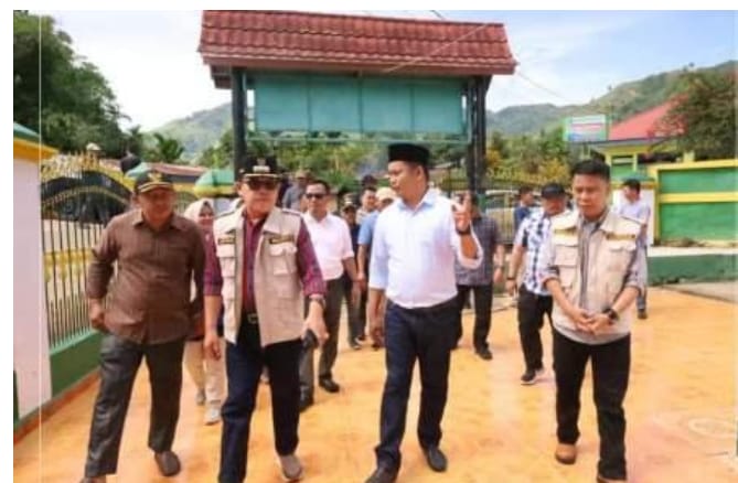 Wako Ahmadi Tinjau Dampak Banjir Bandang di Kecamatan Kumun Debai