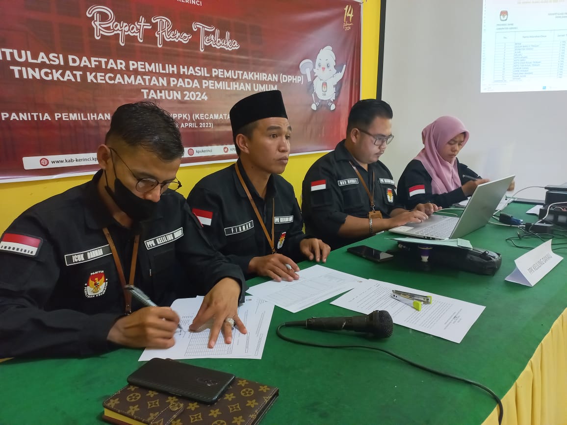 Ketua PPK Kecamatan Keliling Danau, Firman M.Pd