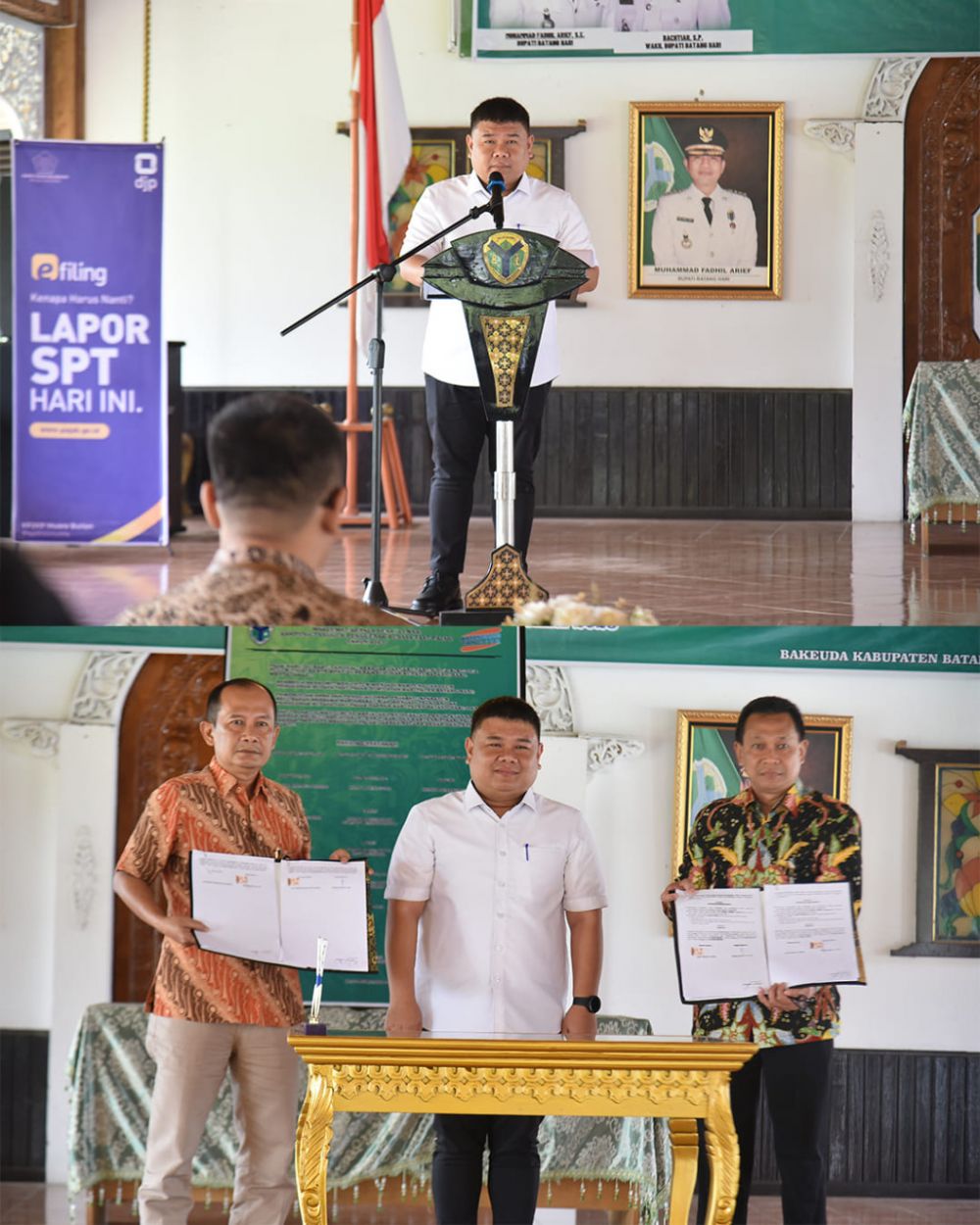 Kepala Badan Keuangan Daerah (Bakeuda) Kabupaten Batang Hari, Tesar Arlin