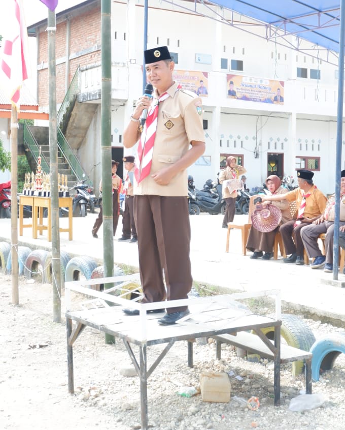Korwil Dikbud Camp Kecamatan Sarolangun Adakan Berbagai Lomba Kepramukaan