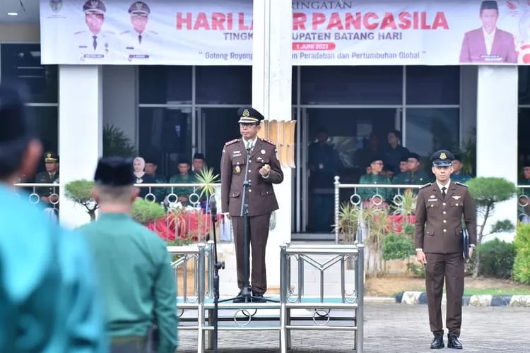 Pemkab Batang Hari Gelar Upacara Peringatan Hari Lahir Pancasila