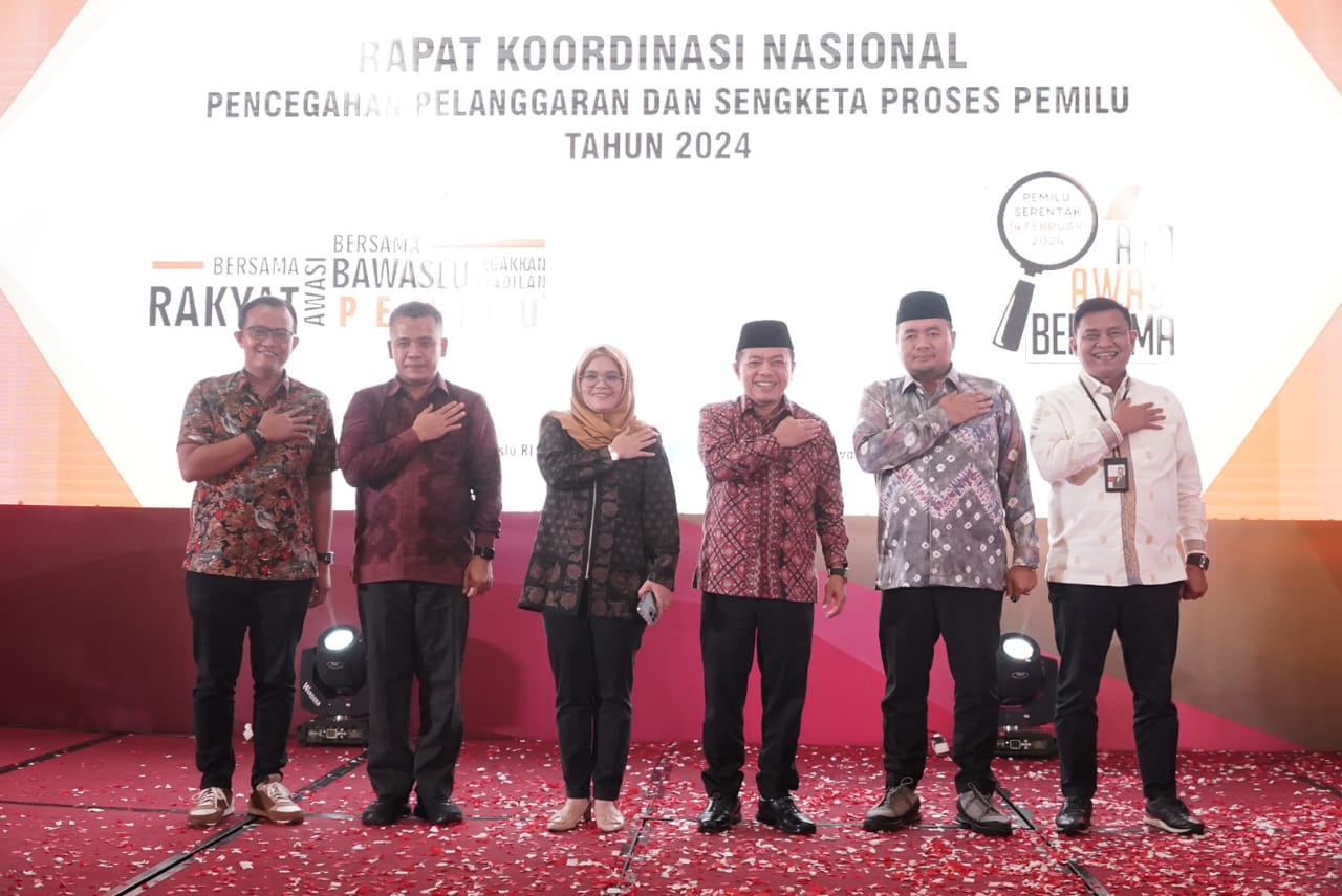 Rapat Koordinasi Nasional Pencegahan Pelanggaran dan Sengketa Proses Pemilu Tahun 2024,