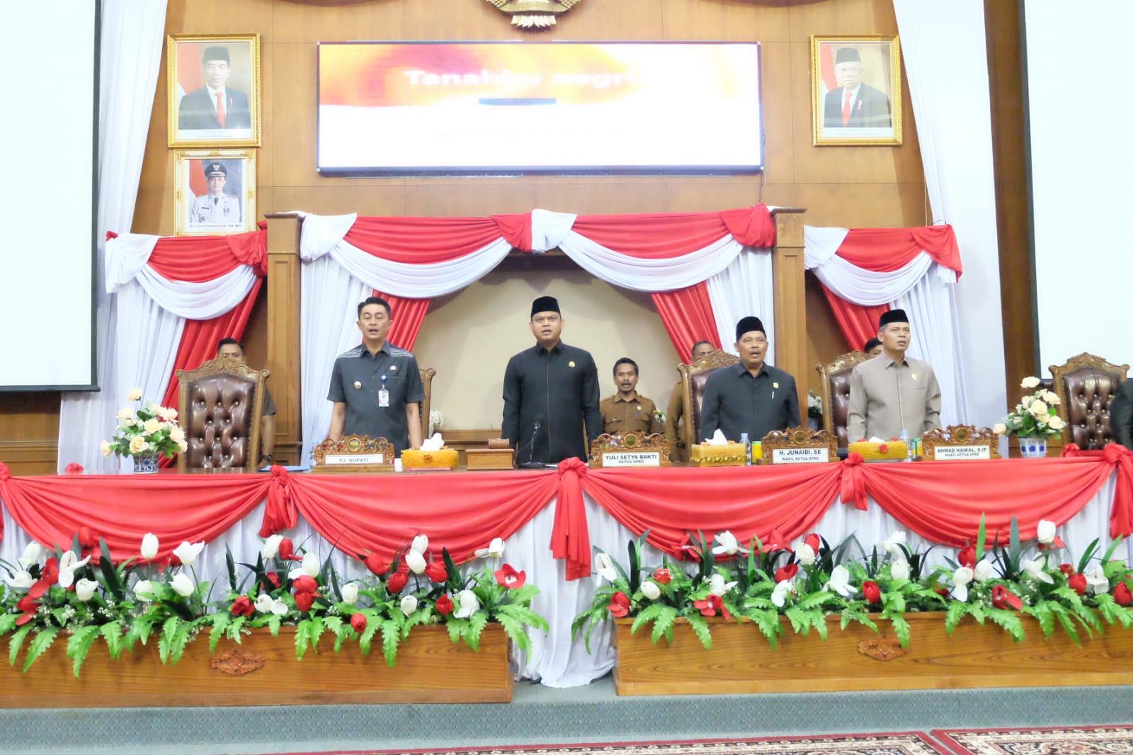 Paripurna penyampaian KUPA-PPAS APBD 2023.