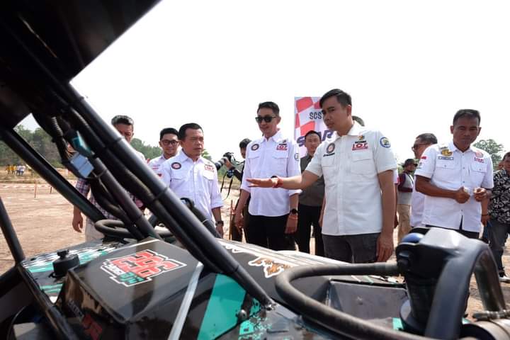 MJ 15 kegiatan Expo off-road di Desa Kebun IX, Kecamatan Sungai Gelam Kabupaten Muaro Jambi
