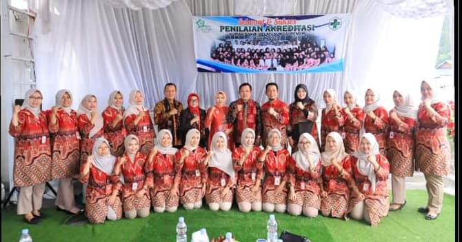 pelaksanaan penilaian Re-Akreditasi Rumah Sakit Melati menuju Paripurna