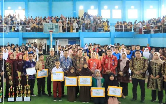 Kegiatan lomba OSN, O2SN, FLS2N, LCC, MTQ, GSI jenjang SD/MI, dan SMP/MTs se-Kota Sungai Penuh.