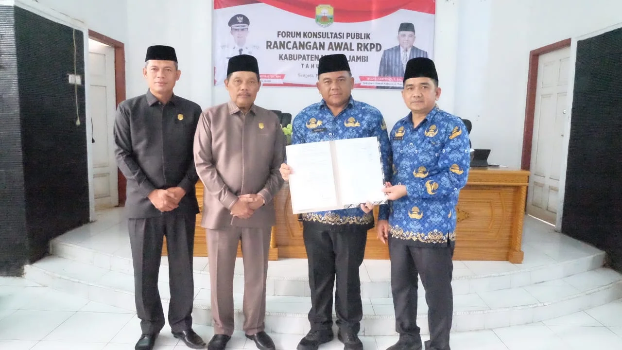 Sekda Muaro Jambi Budhi Hartono