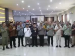 Rapat Koordinasi Politik se-Provinsi Jambi pada tahun anggaran 2024 Persiapan Pemilu Serentak tahun 2024.