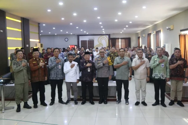 Rapat Koordinasi Politik se-Provinsi Jambi pada tahun anggaran 2024 Persiapan Pemilu Serentak tahun 2024.
