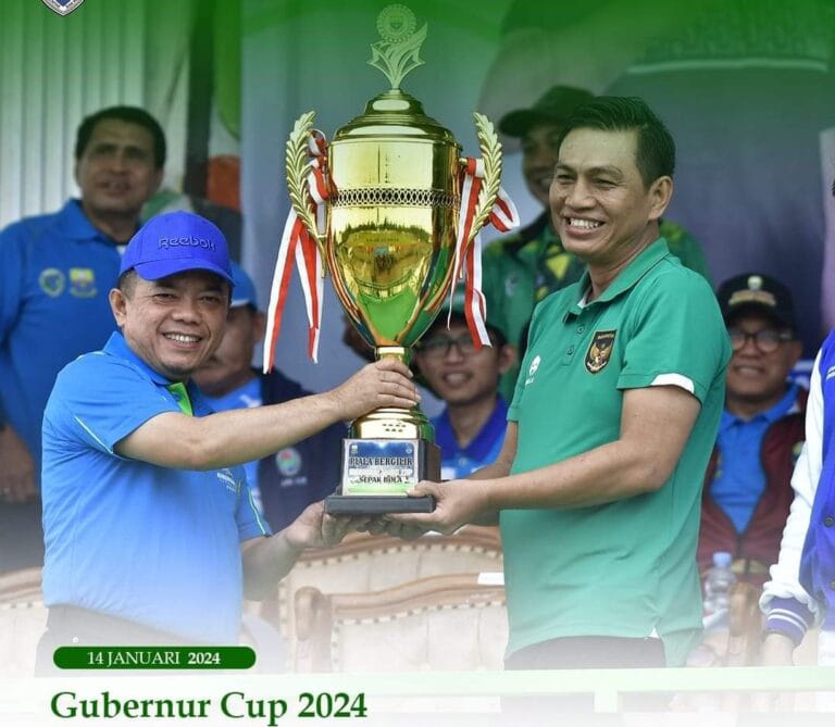 turnamen sepak bola Piala Gubernur Cup Jambi Tahun 2024