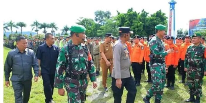 Apel Gelar Pasukan dalam rangka Pengamanan VVIP Kunjungan Kerja Presiden Republik Indonesia