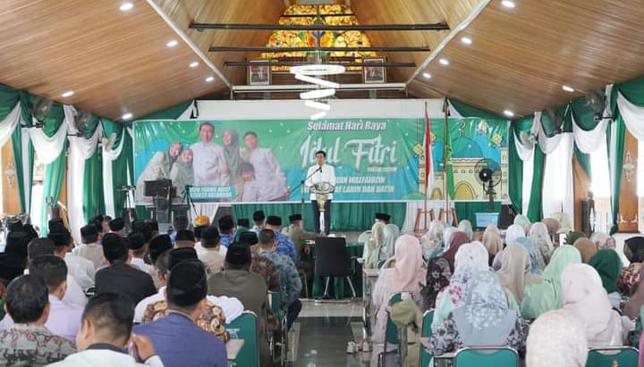 silaturahmi dan halal bihalal Pemerintah Kabupaten Batang Hari bersama Pemerintah Desa se-Kabupaten Batang Hari