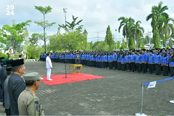 pengambilan sumpah/janji dan penyerahan SK pengangkatan Pegawai Pemerintah dengan Perjanjian Kerja (PPPK) formasi tahun 2023