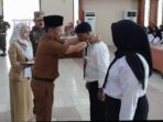 Sekretaris Daerah Alpian, S.E.,M.M., membuka secara resmi Orientasi Pegawai Pemerintah dengan Perjanjian Kerja (PPPK) Lingkup Pemerintah Kota Sungai Penuh