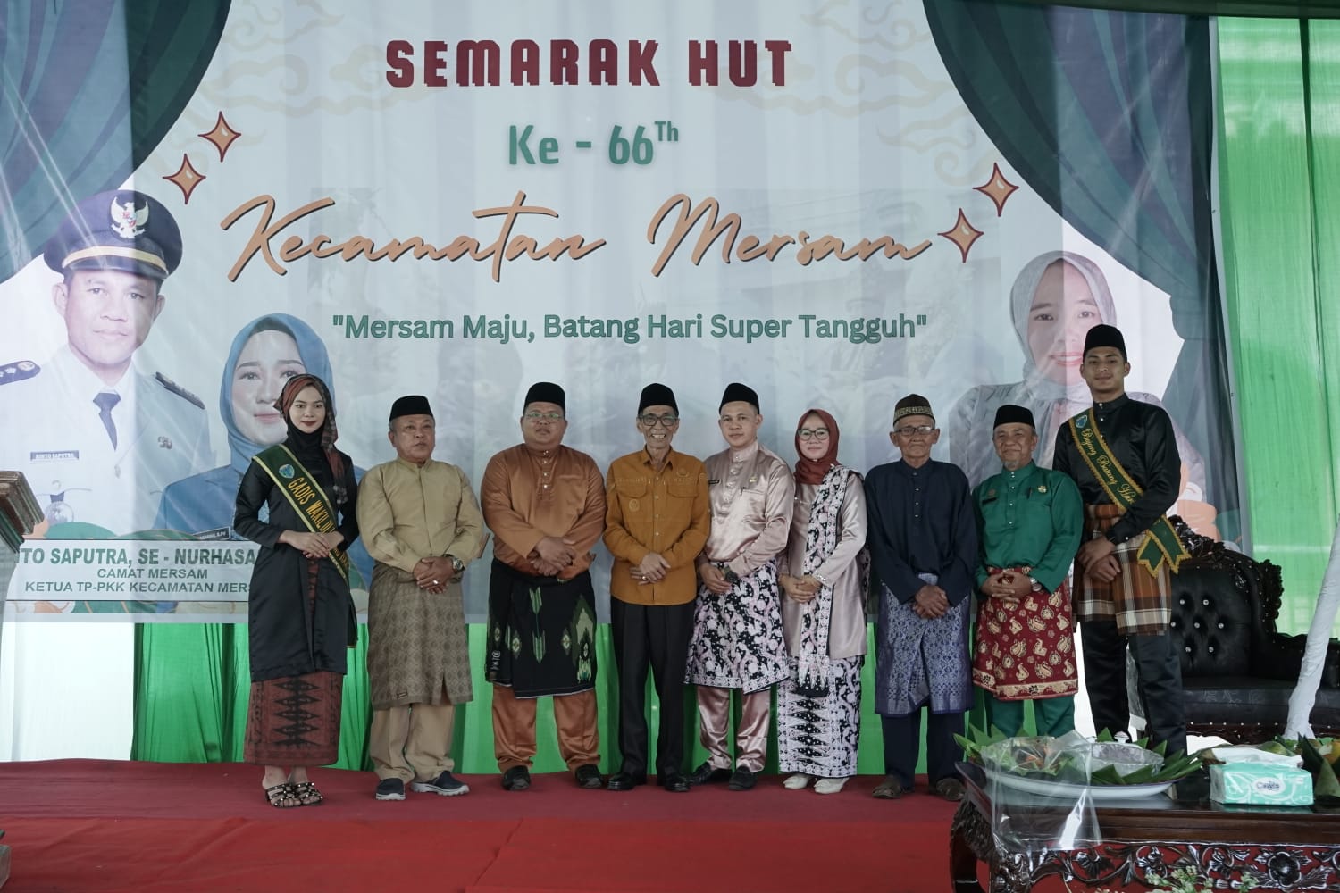 peringatan Hari Ulang Tahun (HUT) ke-66 Kecamatan Mersam